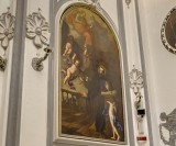 La Trinita' con San Filippo Neri, Sant'Anna e San Gioacchino - Andrea Malinconico